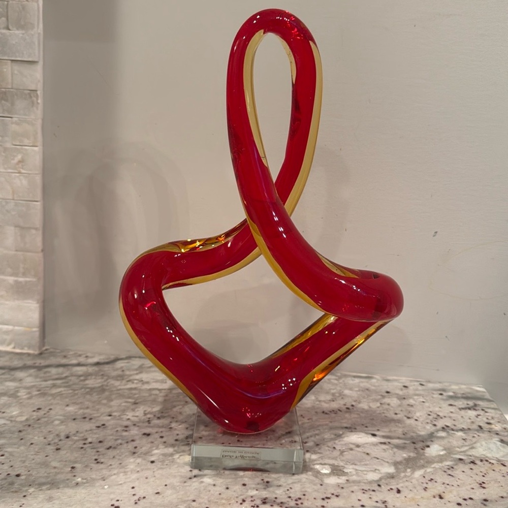 Dale Tiffany indioart glass sculpture
